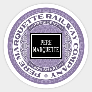 Pere Marquette Railway (18XX Style) Sticker